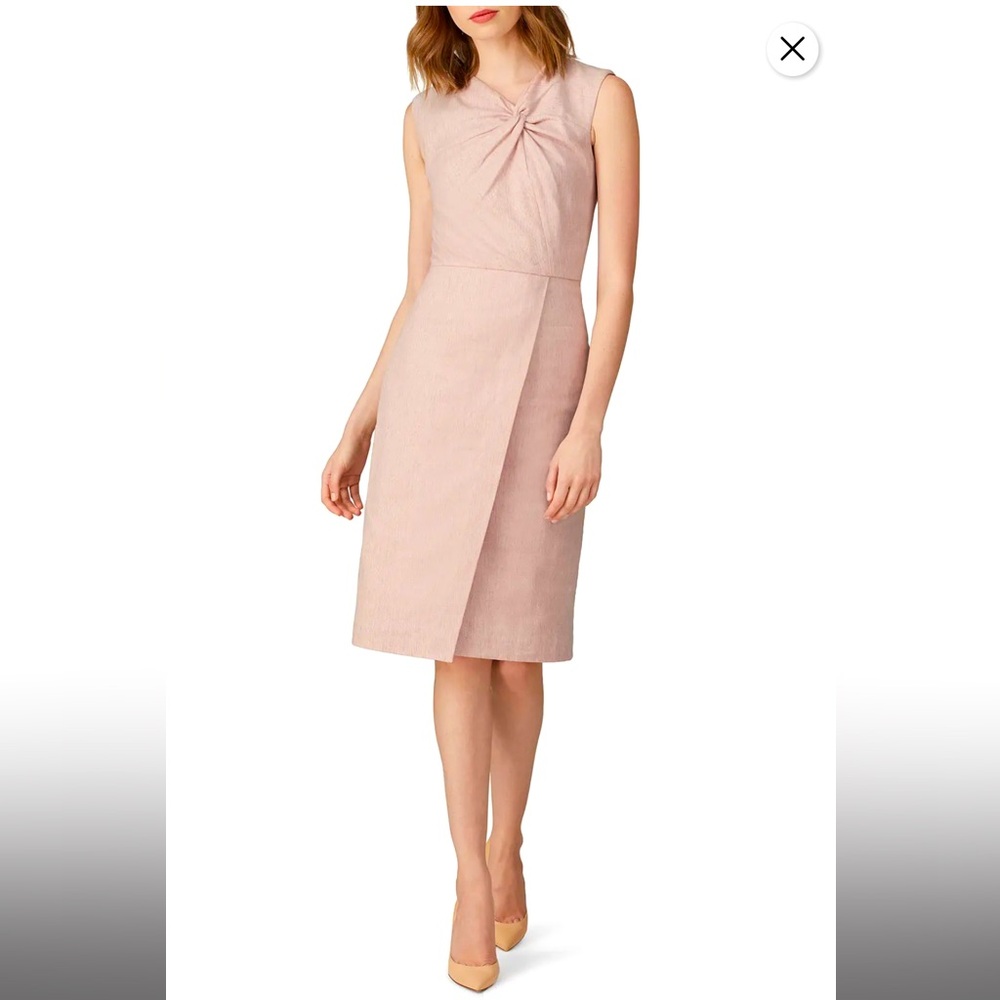 Rebecca Taylor NWOT Rosa Slub Suiting Dress SZ 4 Rent the Runway
